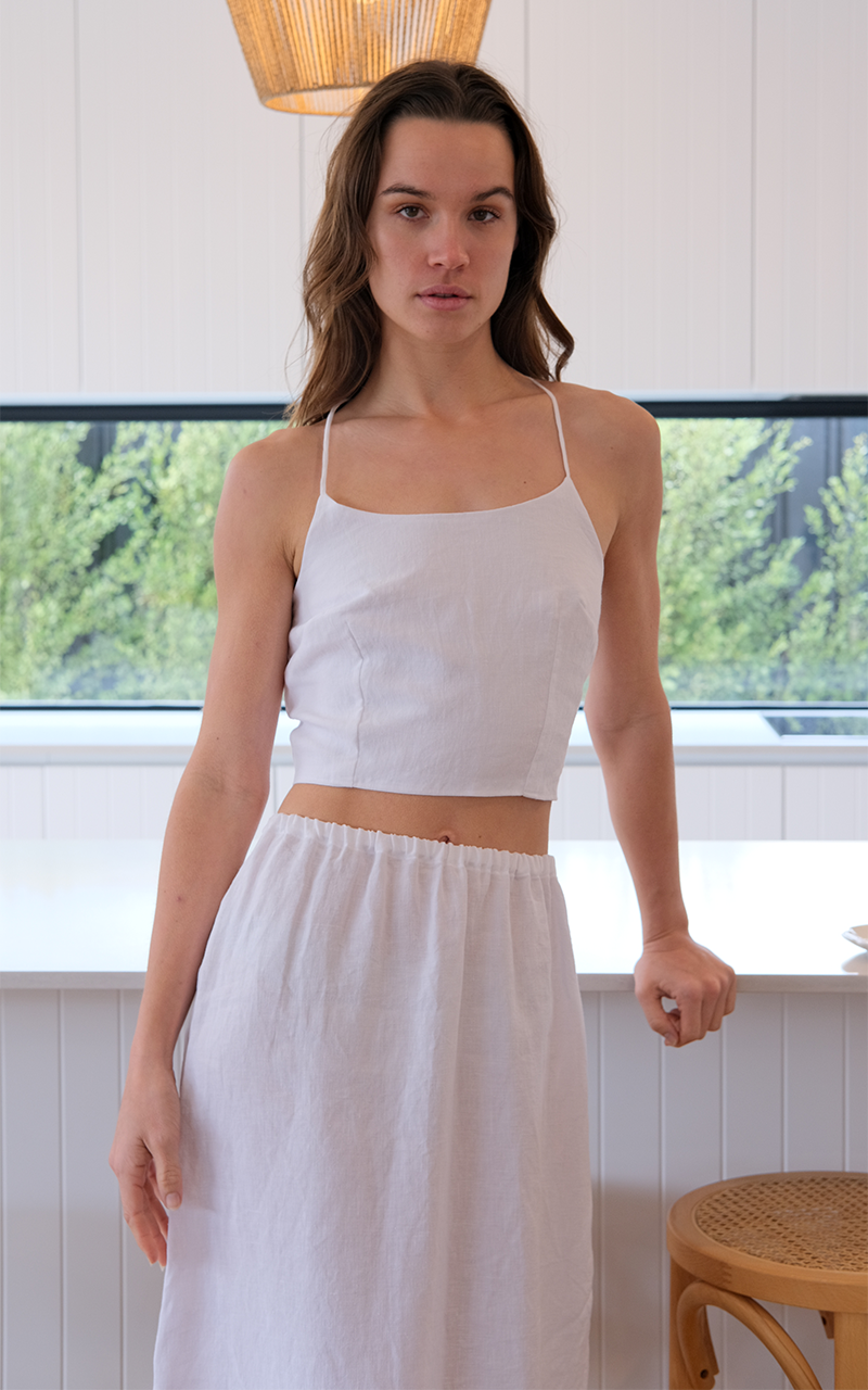 Lucca Top White